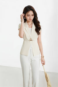 4008 Summer refreshing style, lightweight women's suit set