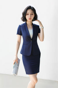 206 Summer refreshing style, lightweight women's suit set