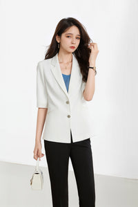 2431 Summer refreshing style, lightweight women's suit set