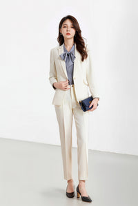 2056 Slimming and form-fitting, OL style suit set
