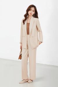 3012 Simple and efficient, office lady commuting small suit
