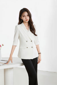 2419 Summer refreshing style, lightweight women's suit set