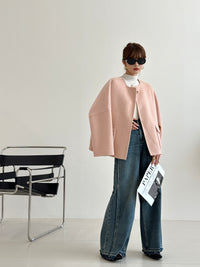 Soft Mocha Office Coat for Women