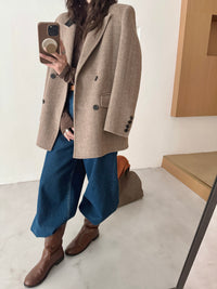 Classic Minimal Camel Coat